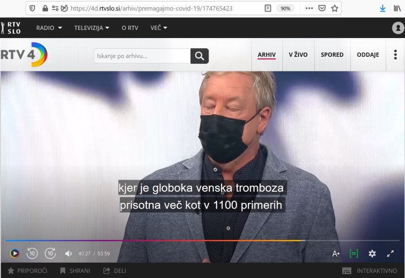 pogostost tromboz pri kontracepciji; dr. Borut Štrukelj
