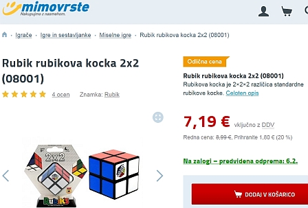 Rubikova kocka 2x2x2