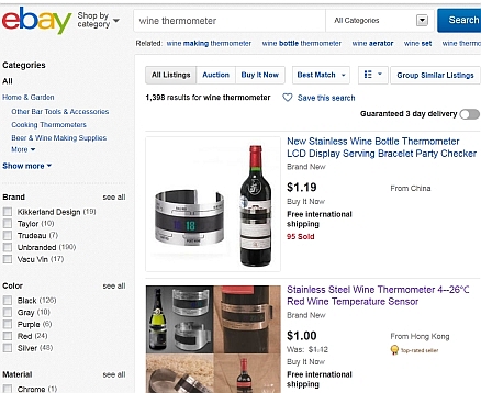 digitalni termometer za vino