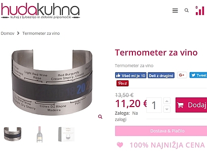 termometer za vino